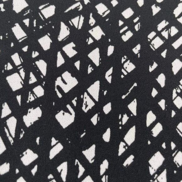 Tahari ASL ruched Twist‎ Dress Scoop Neck geometric flattering  size 4 - Picture 4 of 9